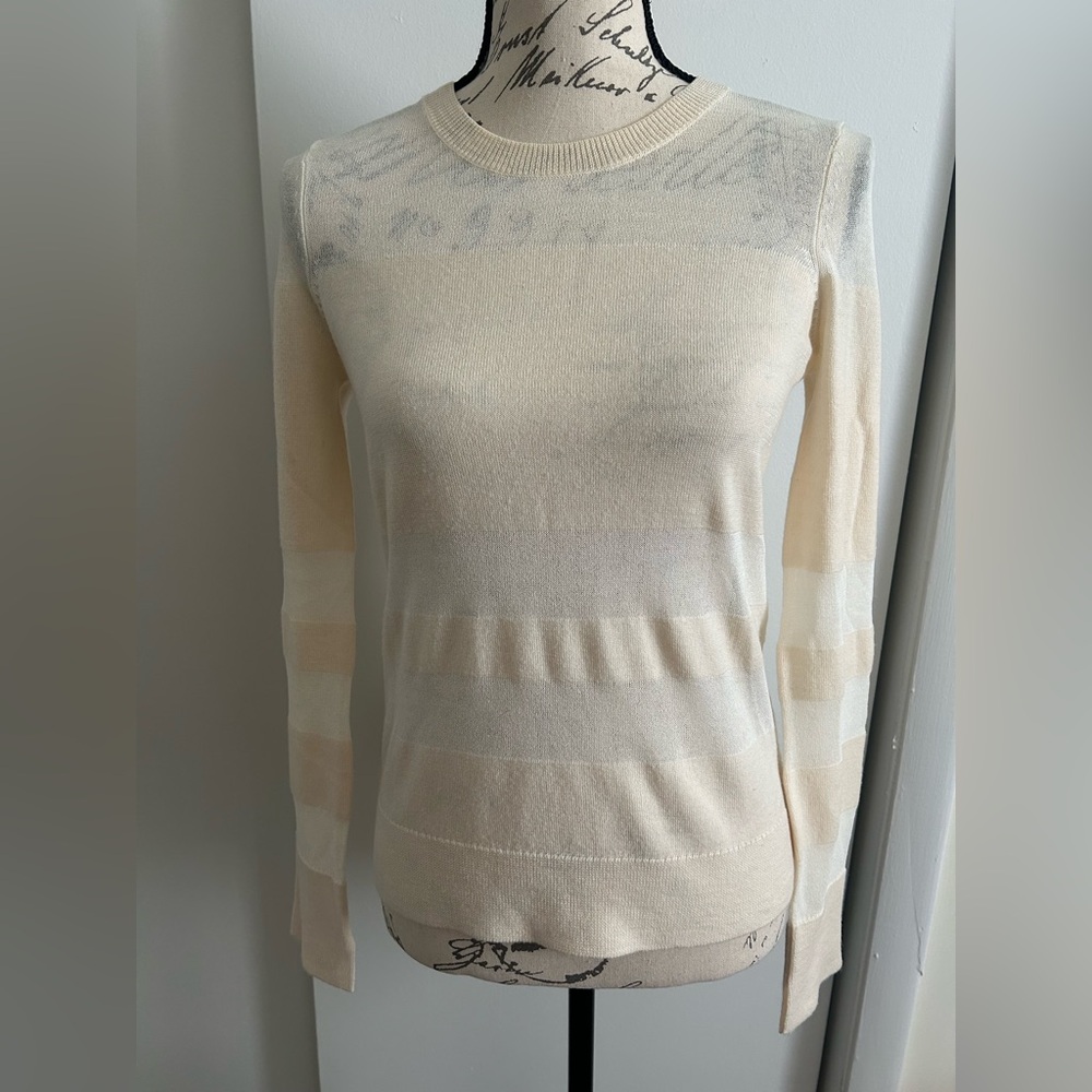 rag & bone Cream Women's Crew Neck Sweater